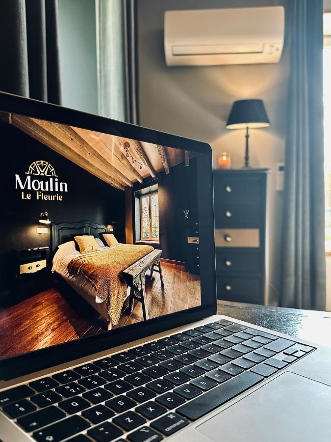 Moulin Le Fleurie Hotel Charenton-du-Cher Bagian luar foto